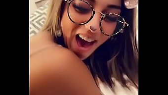 POV-video af amatørparrets Snapchat-sexsession